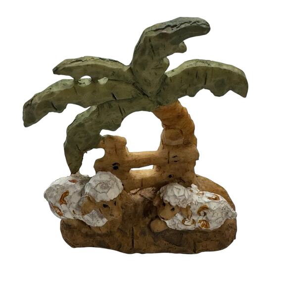 Midwest of Cannon Nativity Figurines Set Holy Family Shepard Angel Sheep - Picture 2 of 7